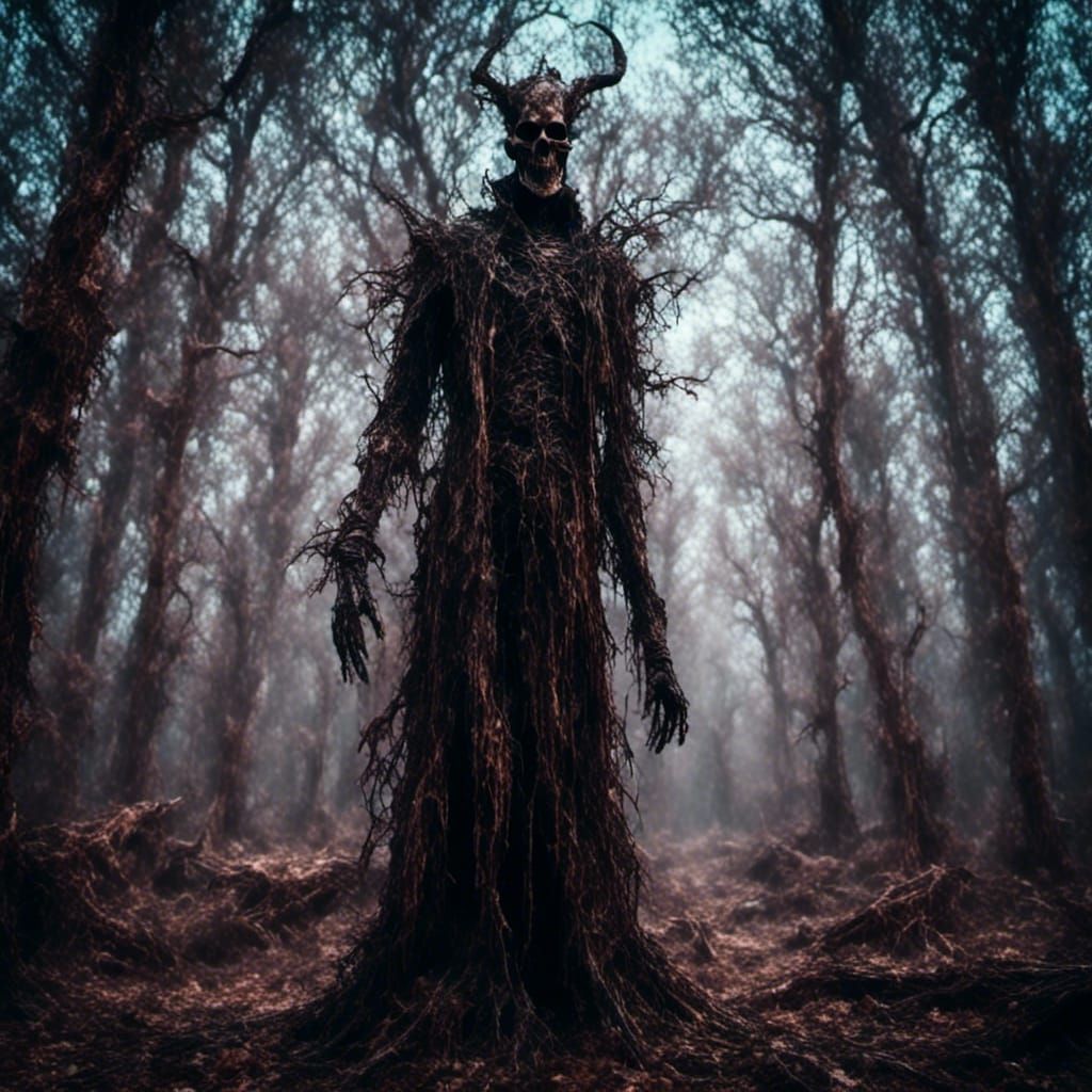 Texas Horror Villain in Western Landscape