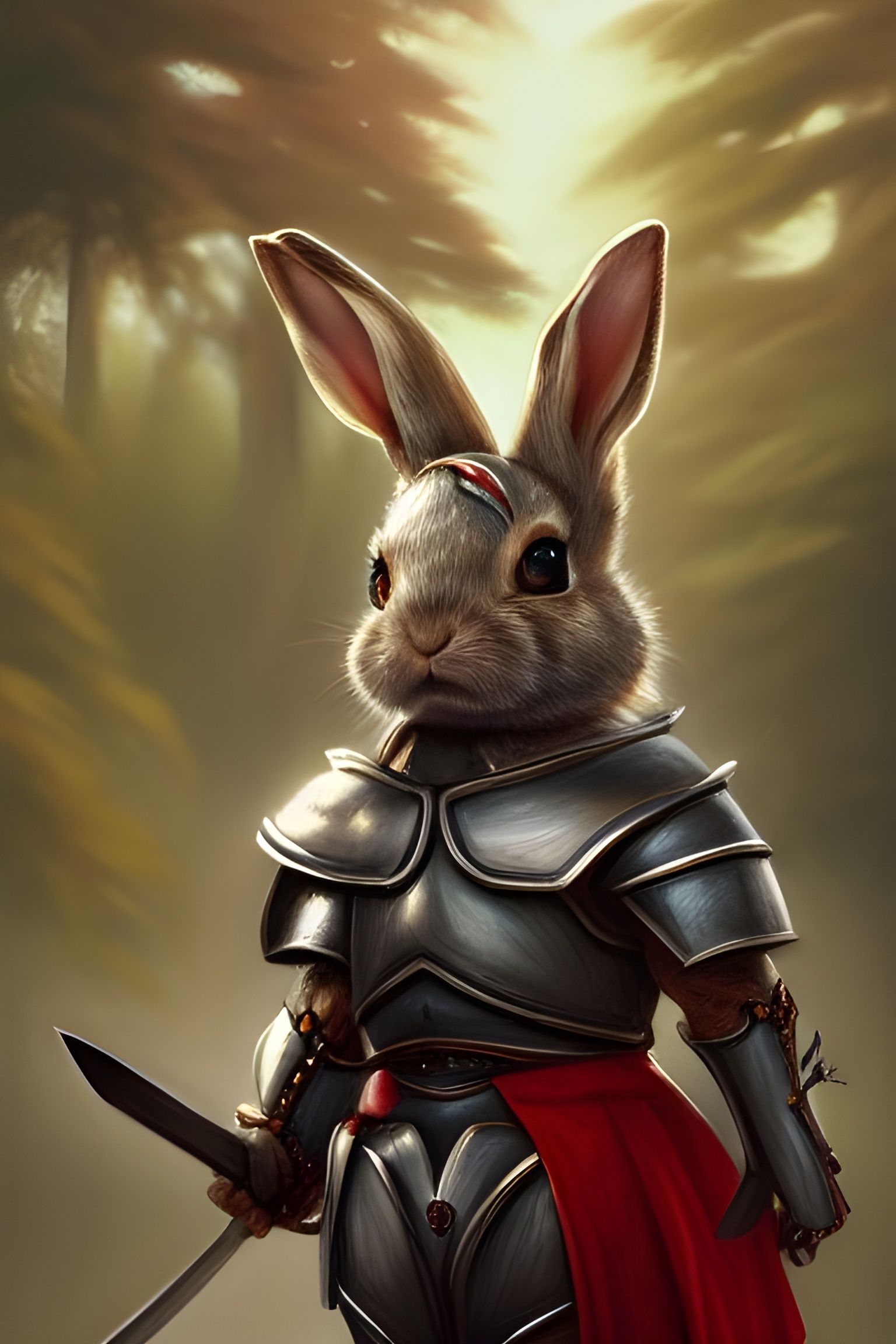Cute Rabbit Knight Army present : Lucas Graciano