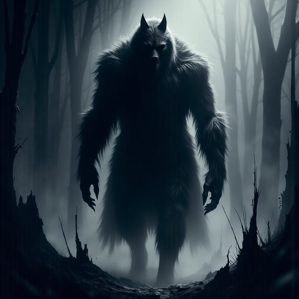 Terrifying Hybrid Creature Emerges from Darkness