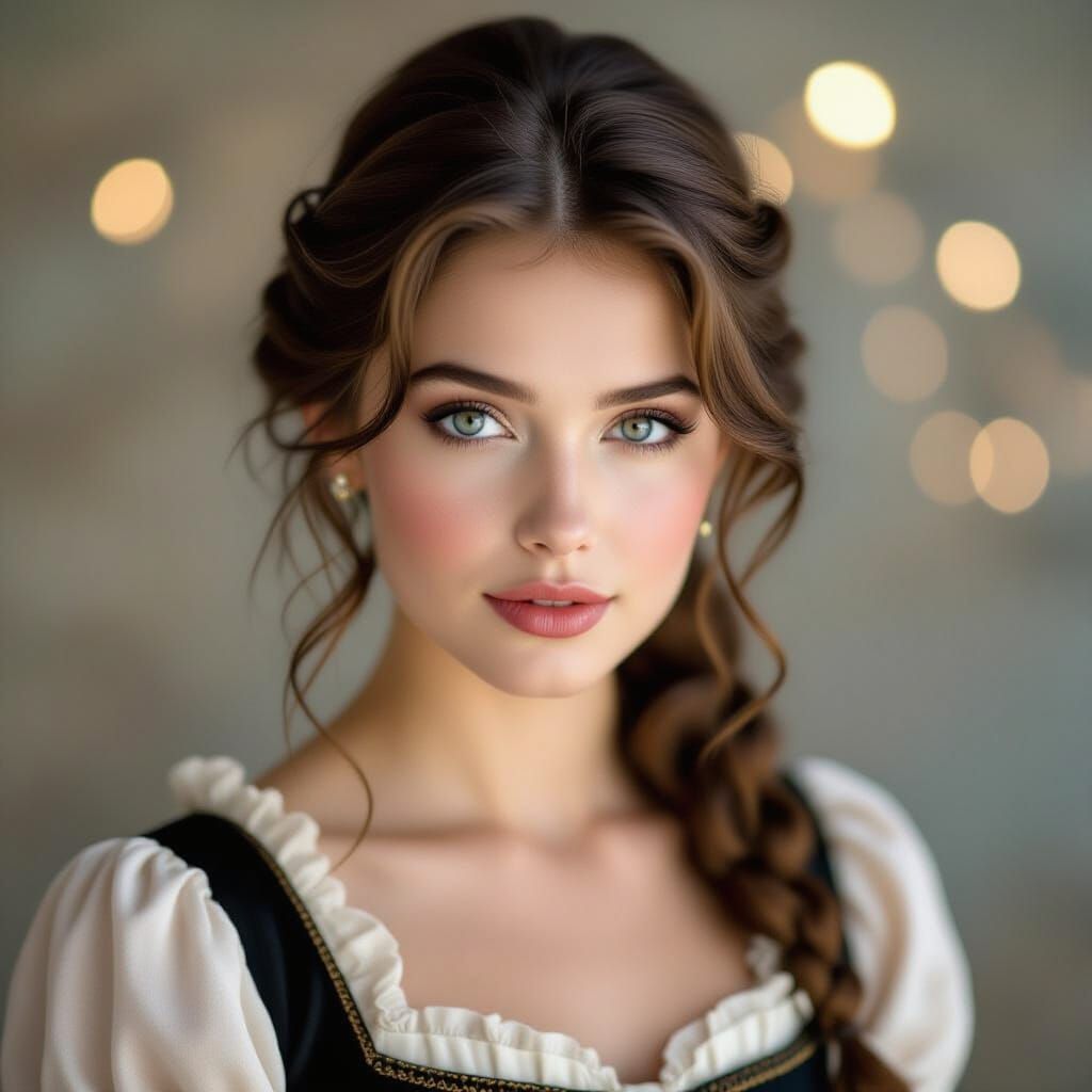 Cosette Portrait in Martin Schoeller Style