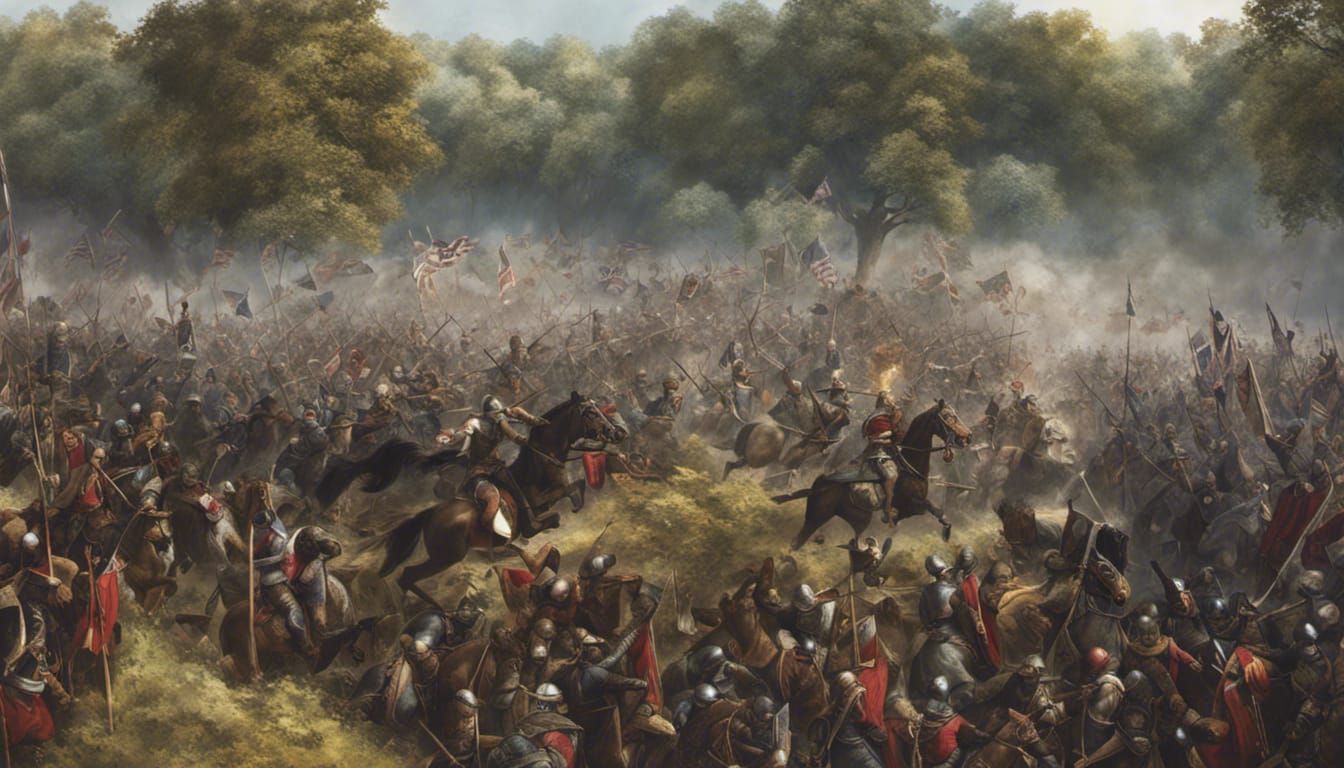 The Battle of Hastings 1066, 14 Oct 9am, Senlac Hill, Battle...