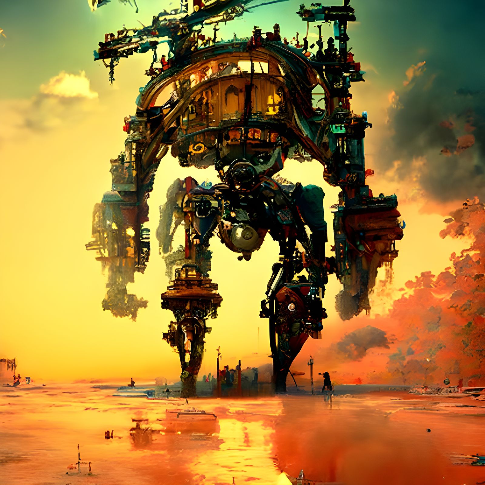 Walking City Mech