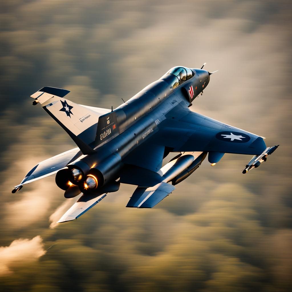 F4 Phantom II in Sharp Focus, Professional Photography
