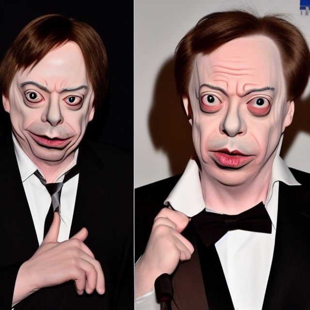 Mike Myers as Steve Buscemi: An AI-Generated Image