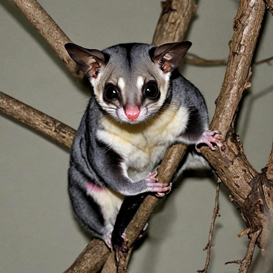 Sugar Gliders in Their Natural Habitat