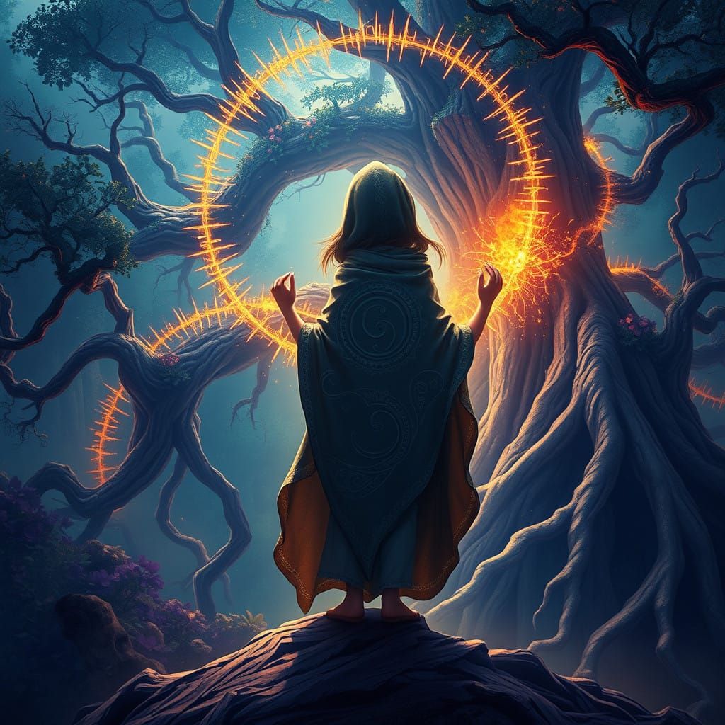 Girl of Destiny in a Realm of Ancient Wisdom