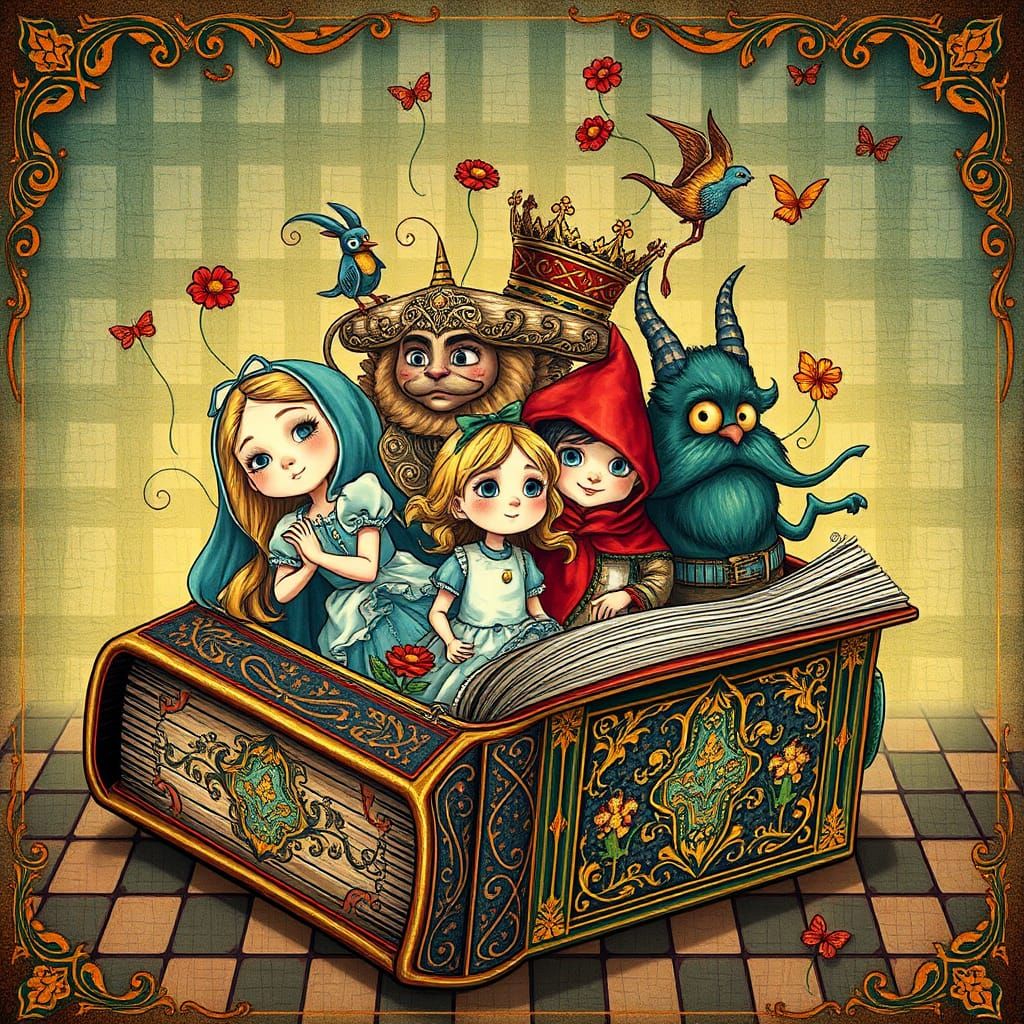 Storybook Characters Making an Appearance Series Vol 1 - 6