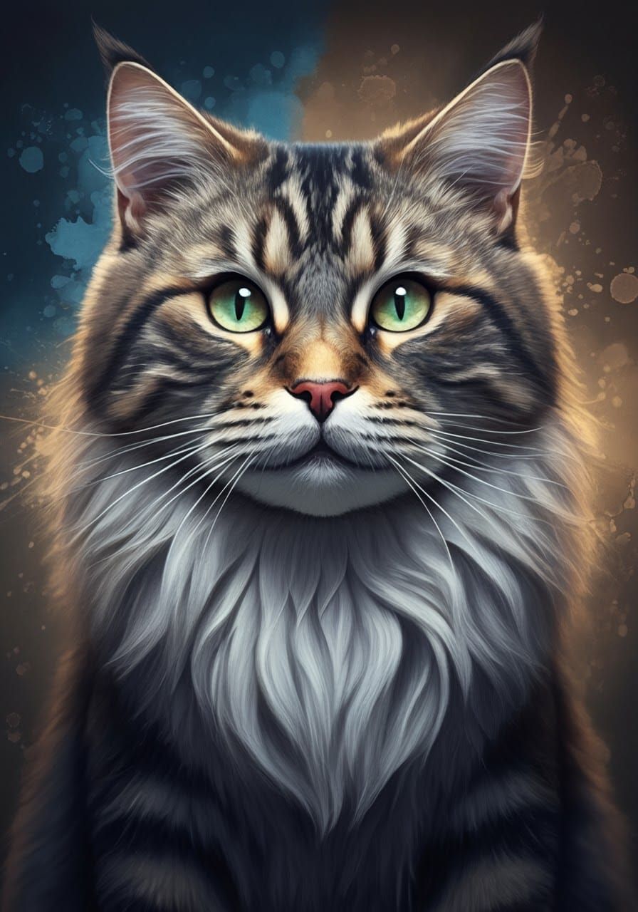 beautiful maincooncat