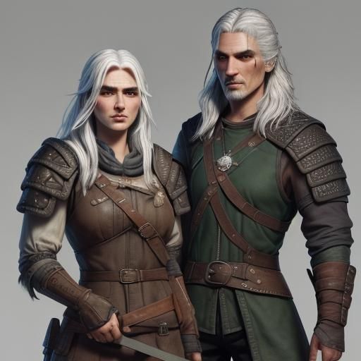 Gender-Swapped Geralt of Rivia: A Witcher Transformation
