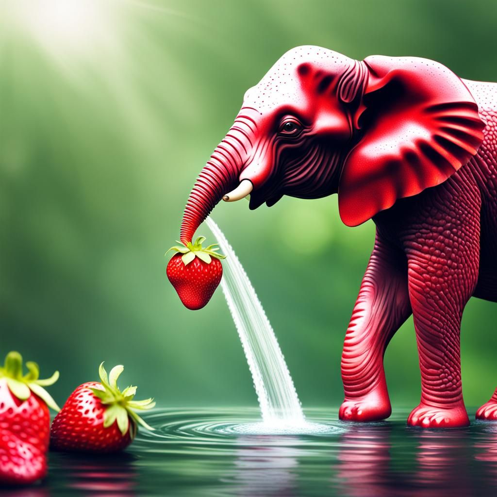 Strawberry Elephant