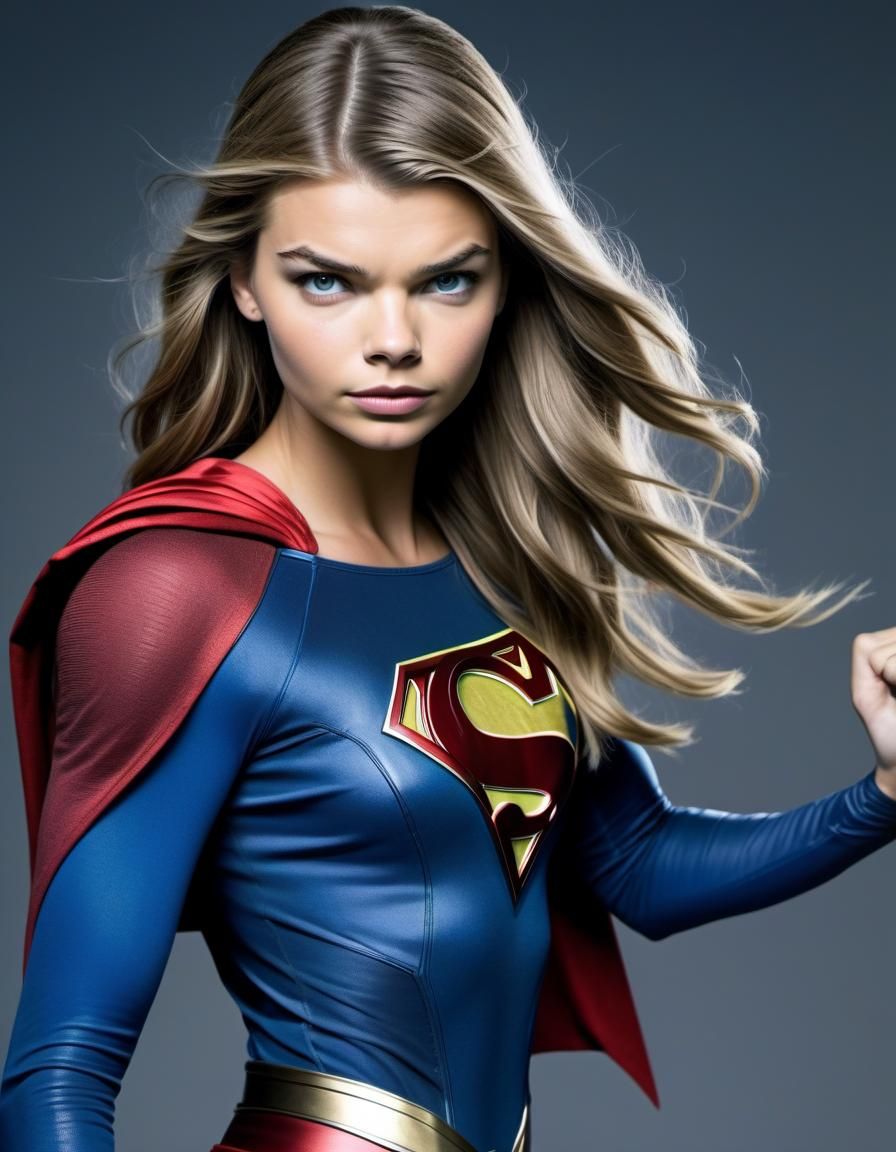 Bizarro Supergirl Cinematic Portrait