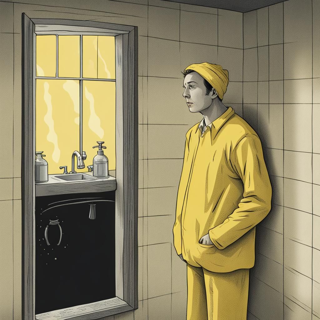 Yearning to Urinate: AI Generated Image