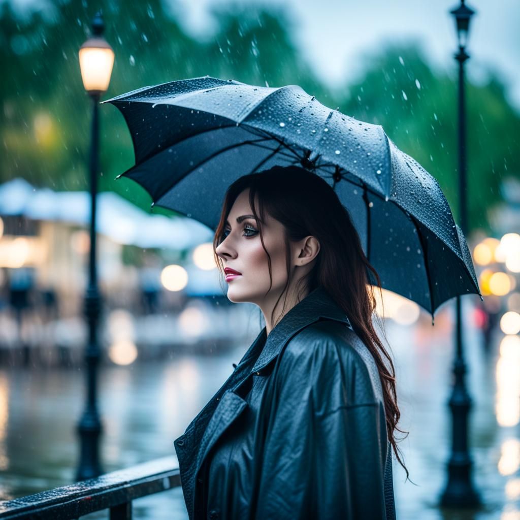 Tears of Sadness in Rain, Professional Photography