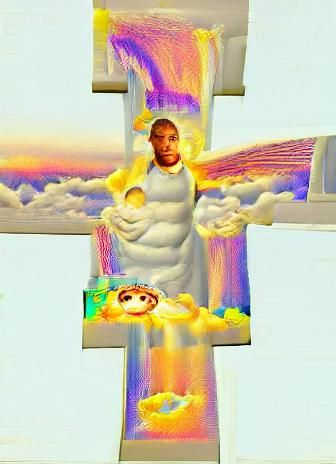 Celestial Deity in Ethereal Realm