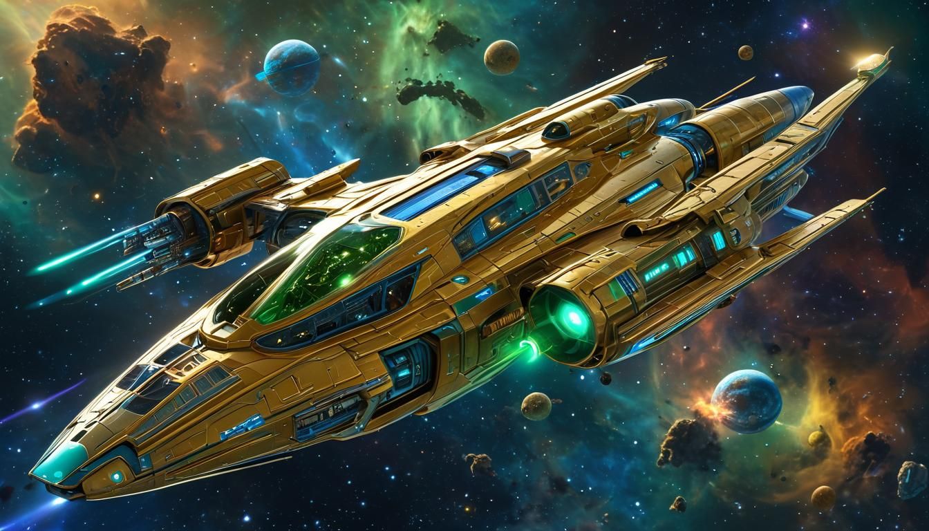 Family Cruiser Exploration & Hauler Starship UPA Browdia 698