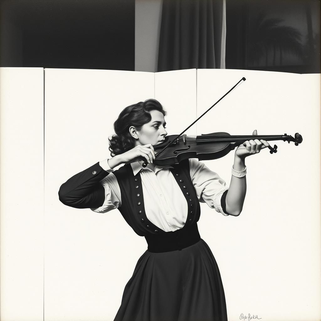 Clara Zetkin Portrait in Early 20th Century Style