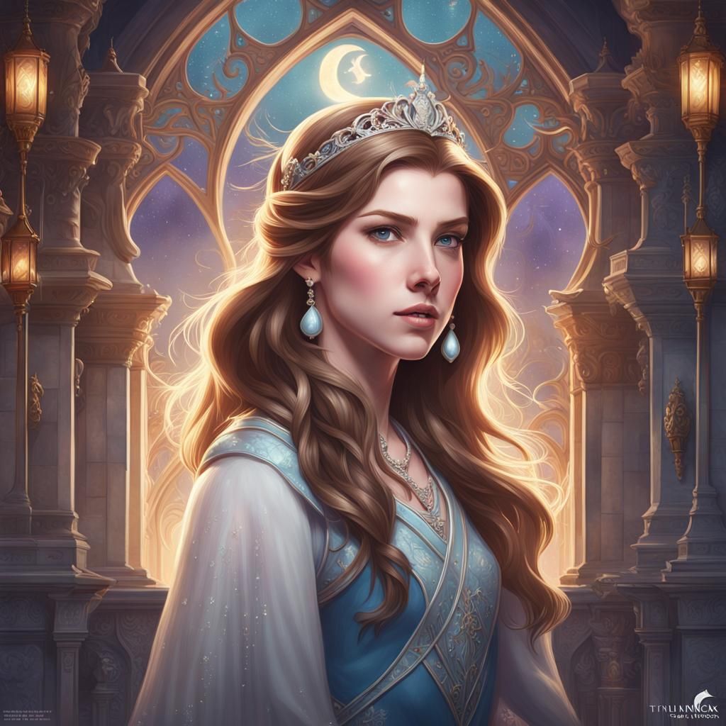 Swan Princess Anna Kendrick Pearl Castle Portrait