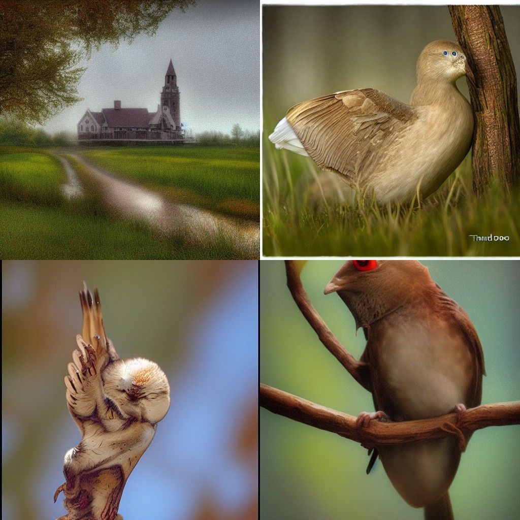 Abstract Portrait with Muted Colors