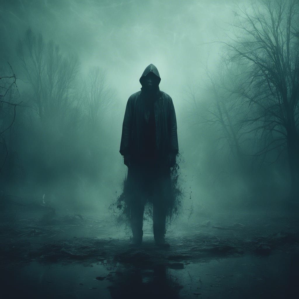 Noir Rap Album Cover in Urban Fog