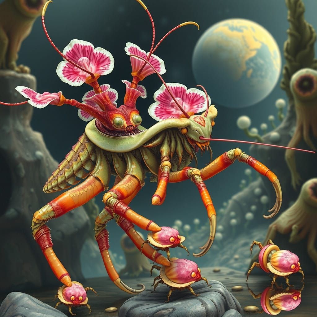 Ethereal Exoplanet Inhabitants: Xenobiological Marvels in Ir...