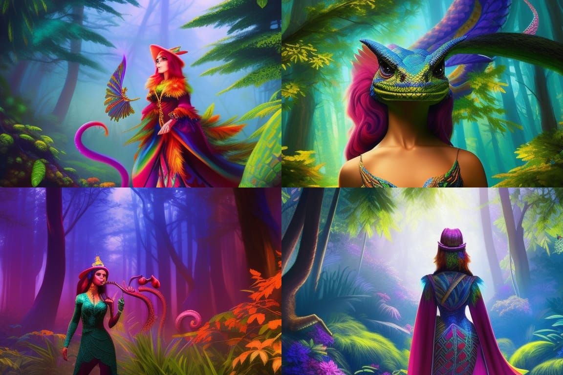 Creatures of an Enchanted Forest