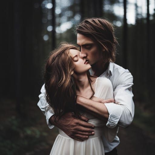 Passionate Embrace: A Dance with Death