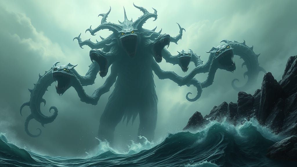 Monstrous Sea Creature Lurks in the Mists