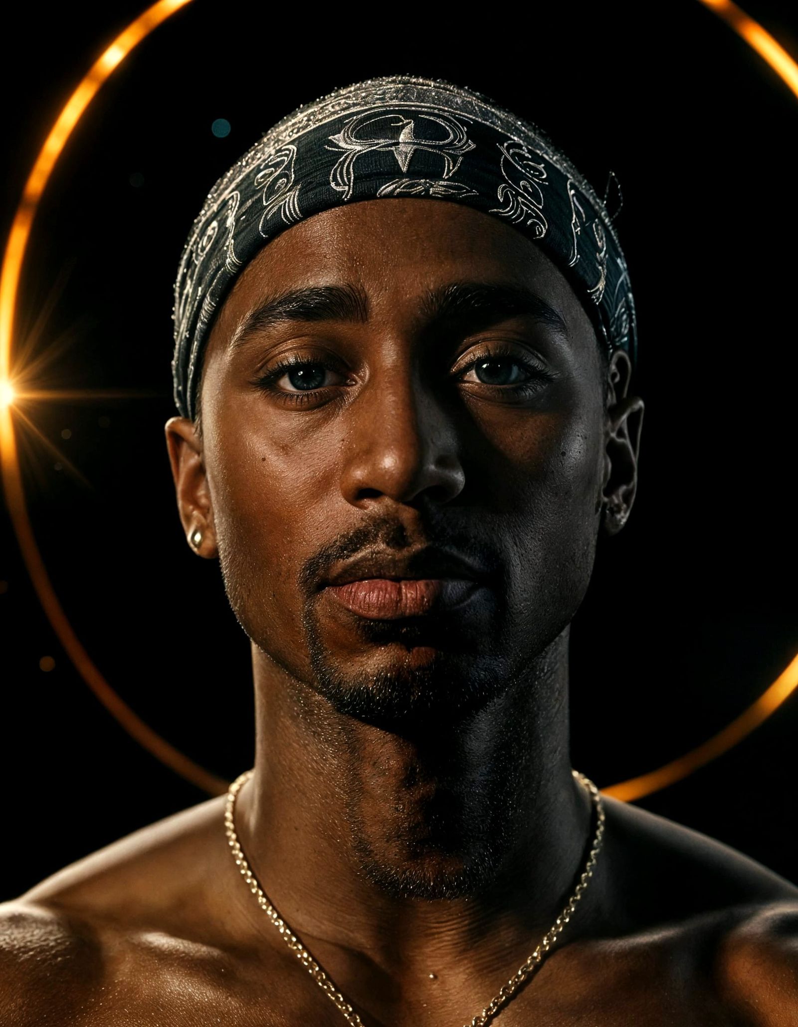 Mesmerizing 3032 Hologram with Solar Etching Effect