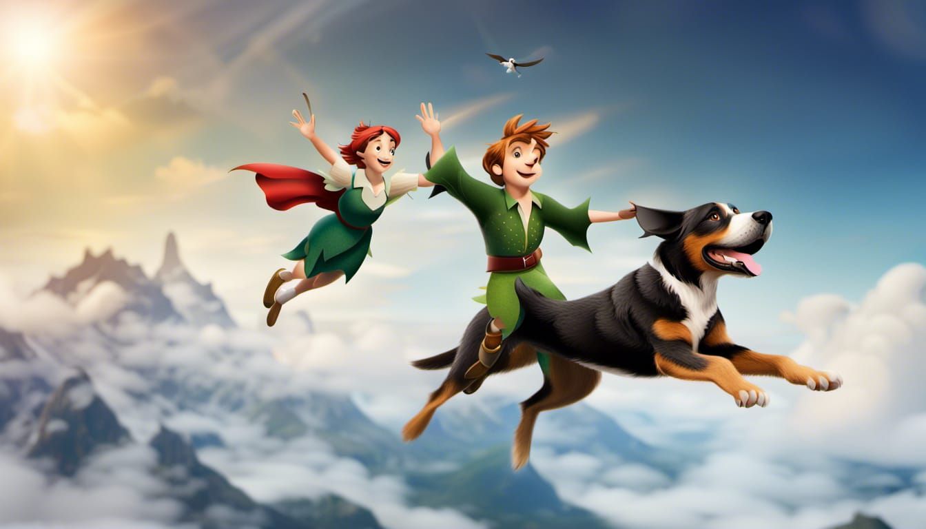 Peter Pan's Flight Over Neverland