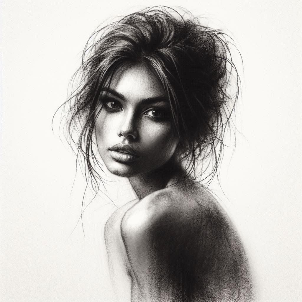 Double Exposure Effect in Oil Painting