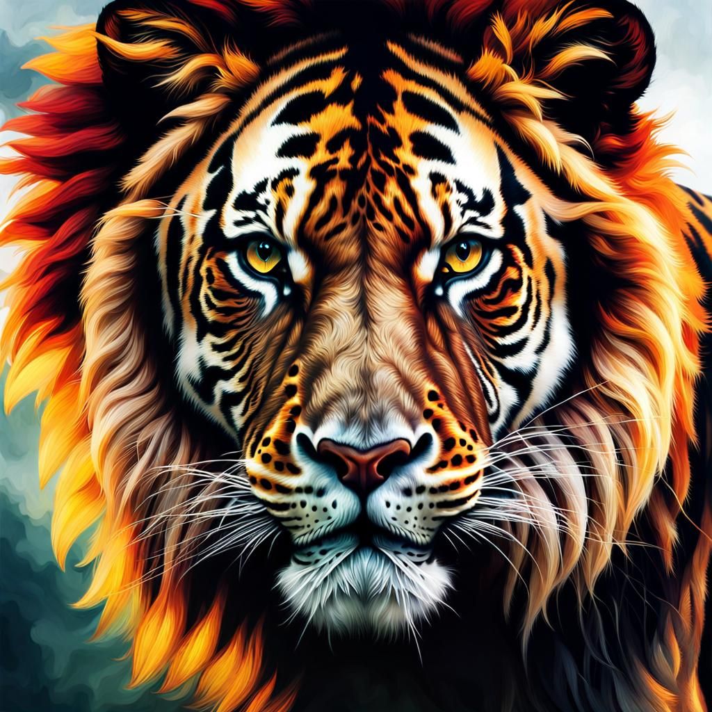 Identity crisis. Am I a Liger, or am I a Tigon?