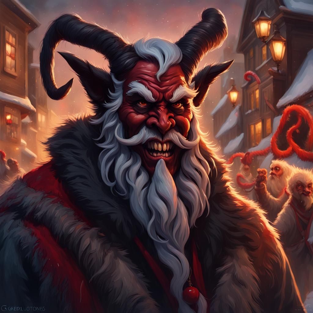 Krampus Grand Marshal of Winter Carnival Parade