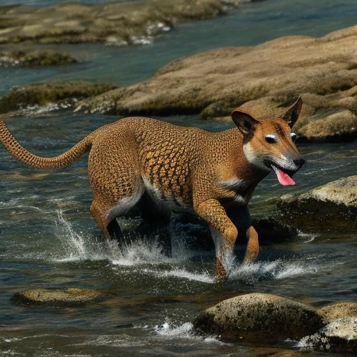 Surreal Dreamscapes in Neon Hues