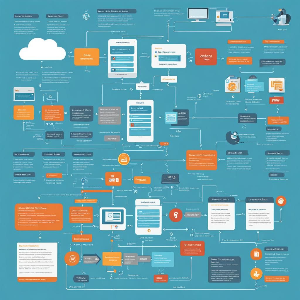 Data Collection Process Flowchart in Detailed Matte Painting