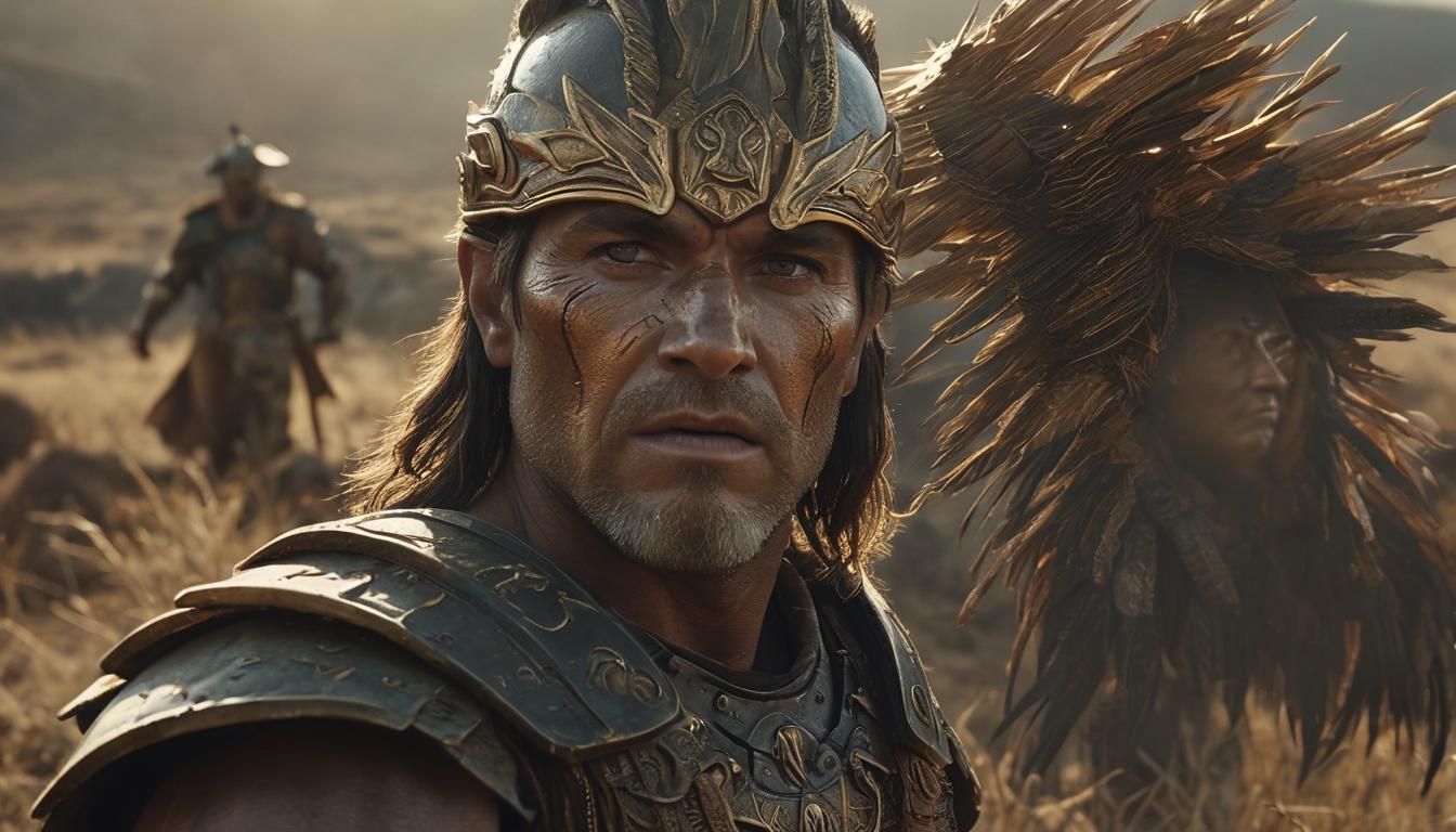 Celestial Touch Resurrects Warriors: Cinematic Film Still