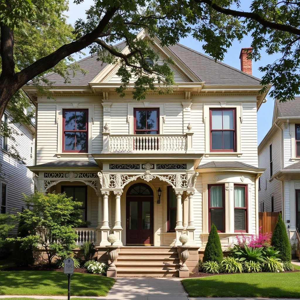 Elegant Victorian Era Dreamscape