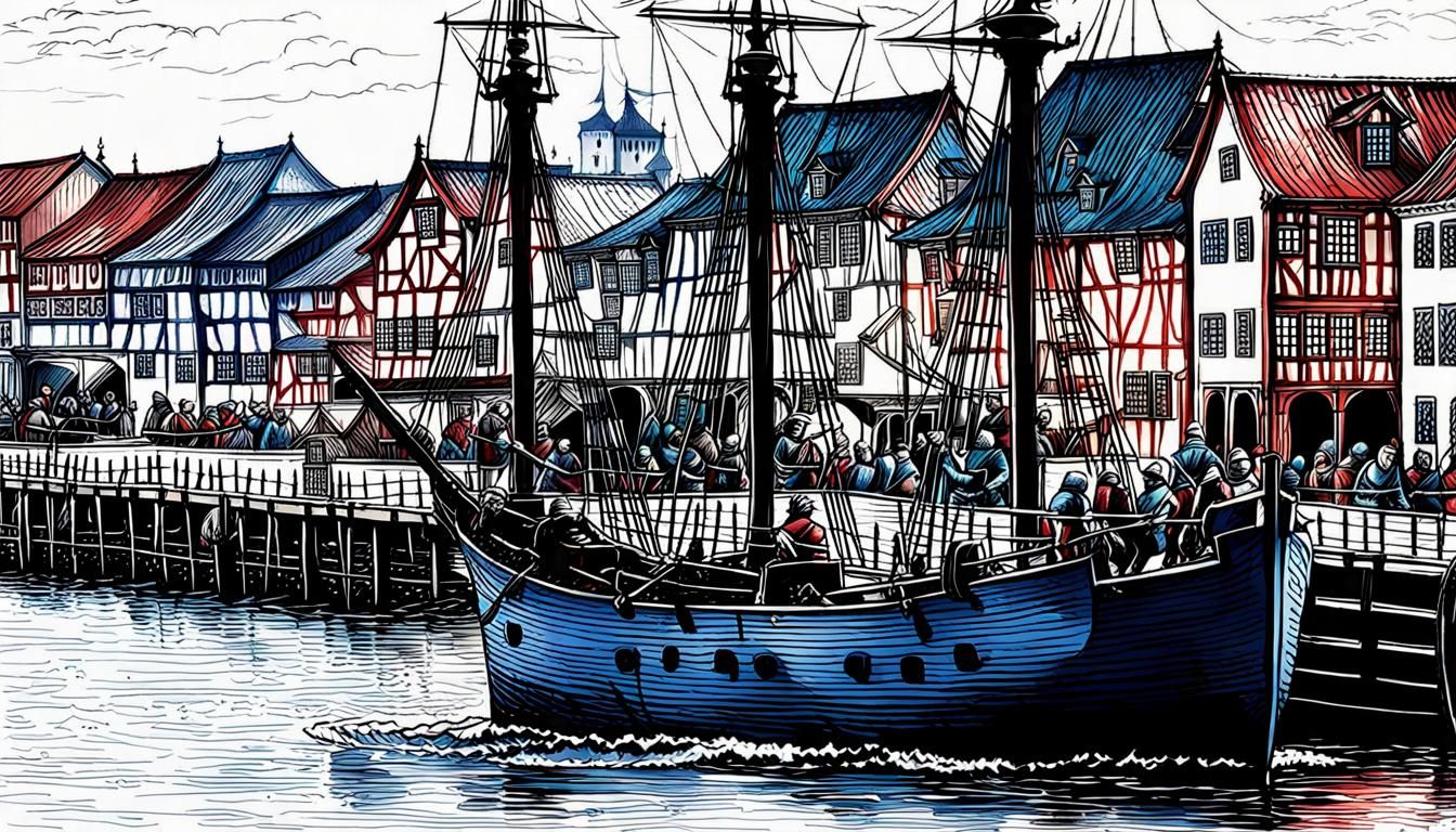 Kalmar, Sweden: A Medieval Historical Scene
