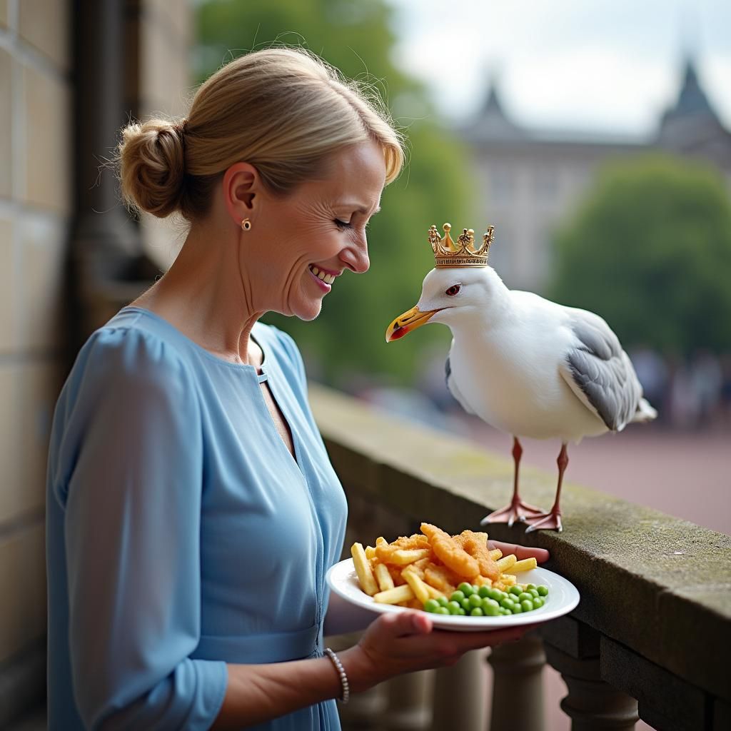 Royal Seagull's Buckingham Palace Treat
