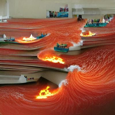 Inferno Tsunami: A Cataclysmic Wave of Fire