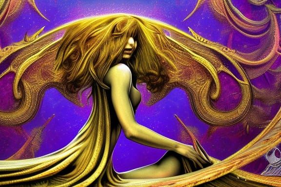 Dramatic Fantasy Tree Manifest in 4K 3D