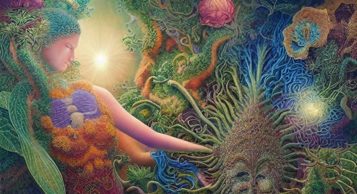 Plants Discussing in Warped Perspective: Fashion Magazine Ar...