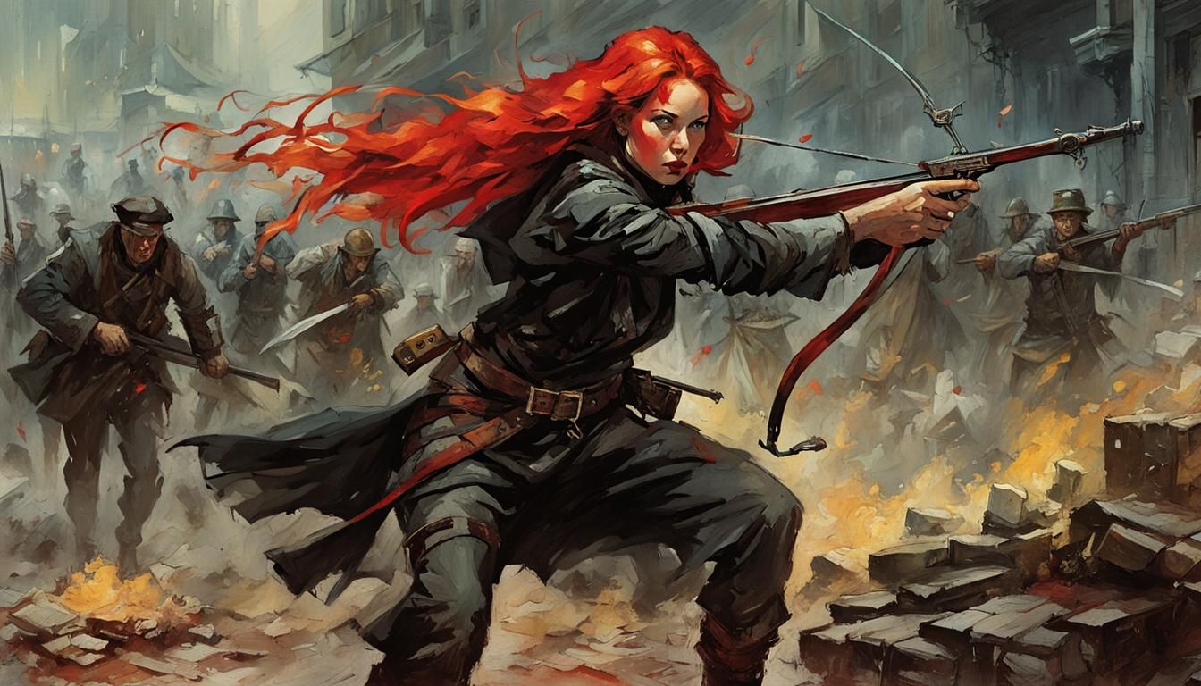RED SONYA of ROGATINO, Robert E. Howard's Polish-Ukranian Freedom Fighter in 1920's High Adventure. Tonight's Episode In...