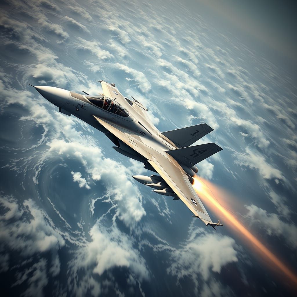 F-14 Tomcat Sonic Boom Breaking Barrier