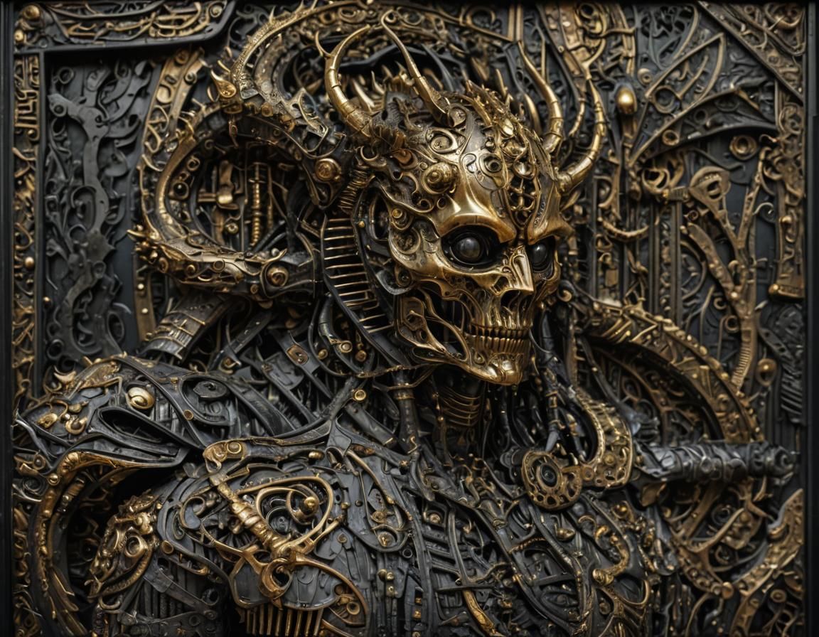 INTARCATE CRAFTED METAL ARTWORK