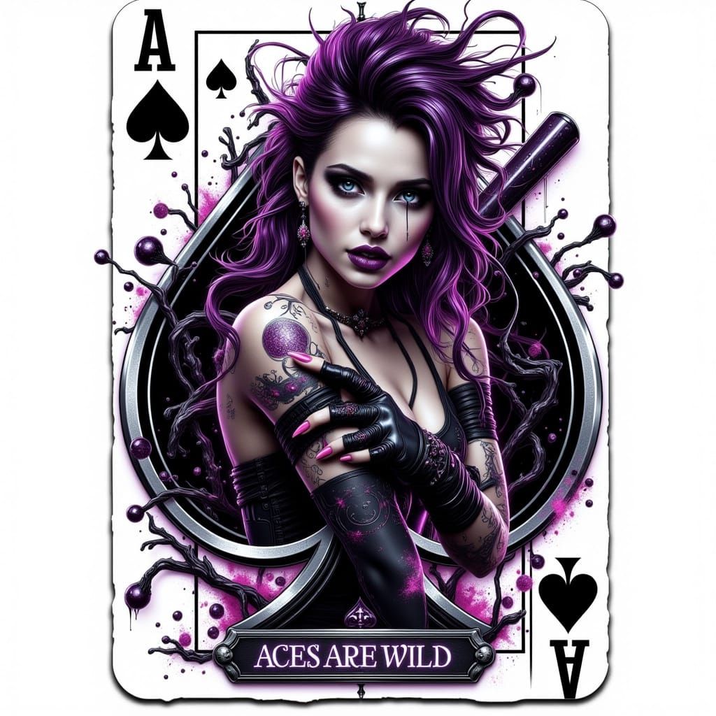 Ace of Clubs: Butch Asexual Pride in Digital Art