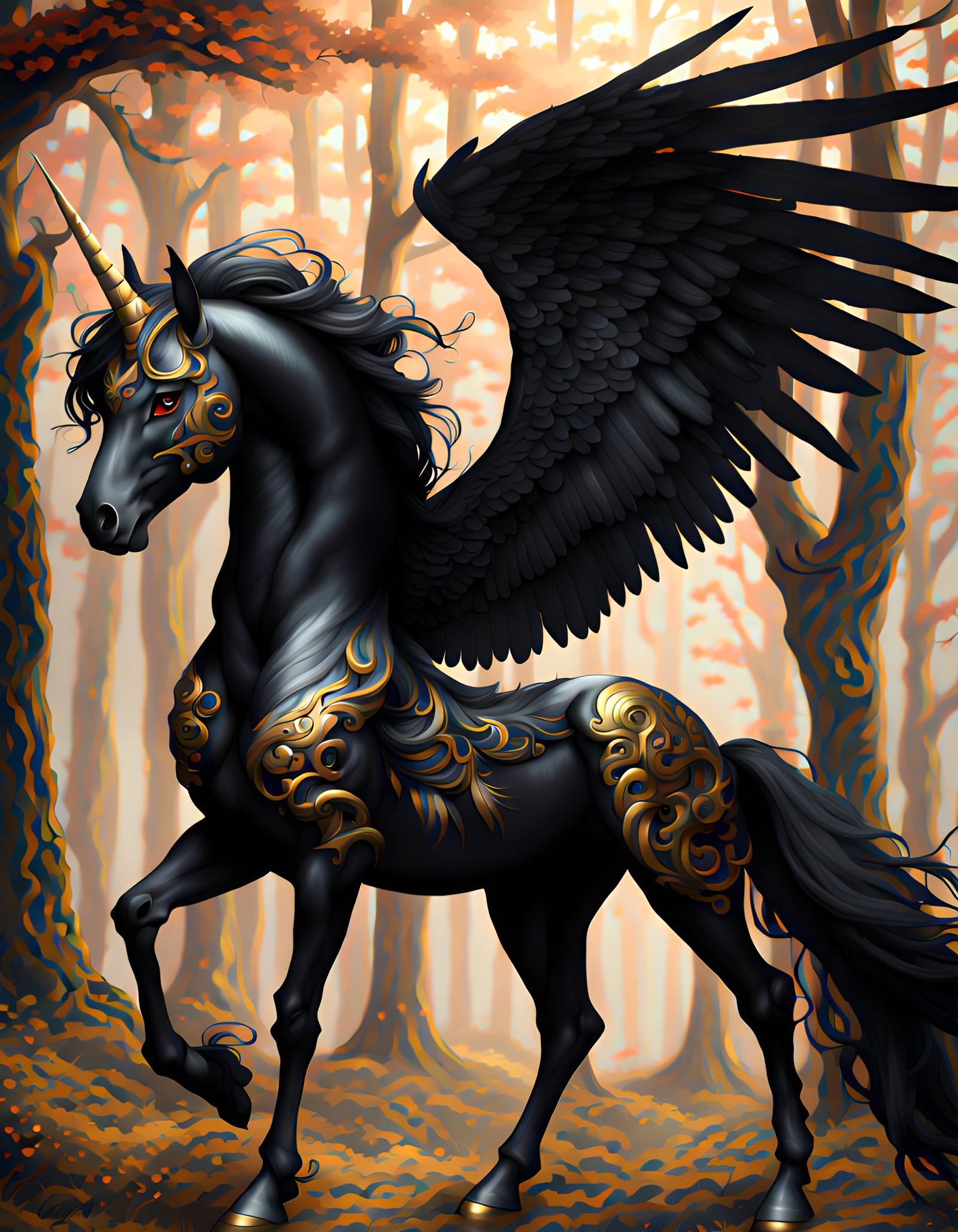 Black Alicorn - Shadow Dancer