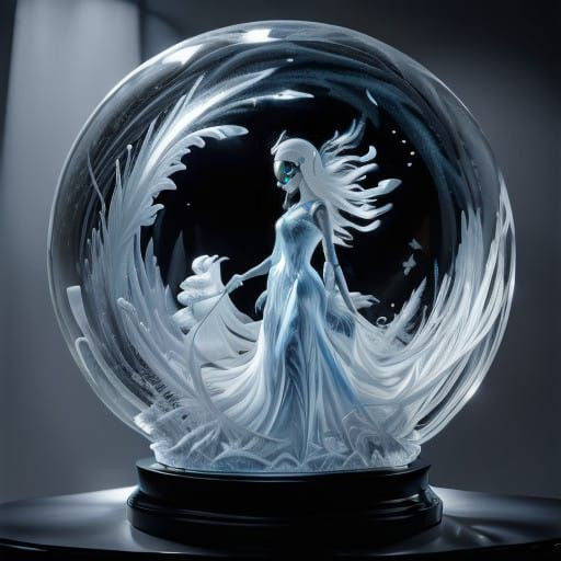 Electric Truck Speeds Across Art Deco Salt Flat