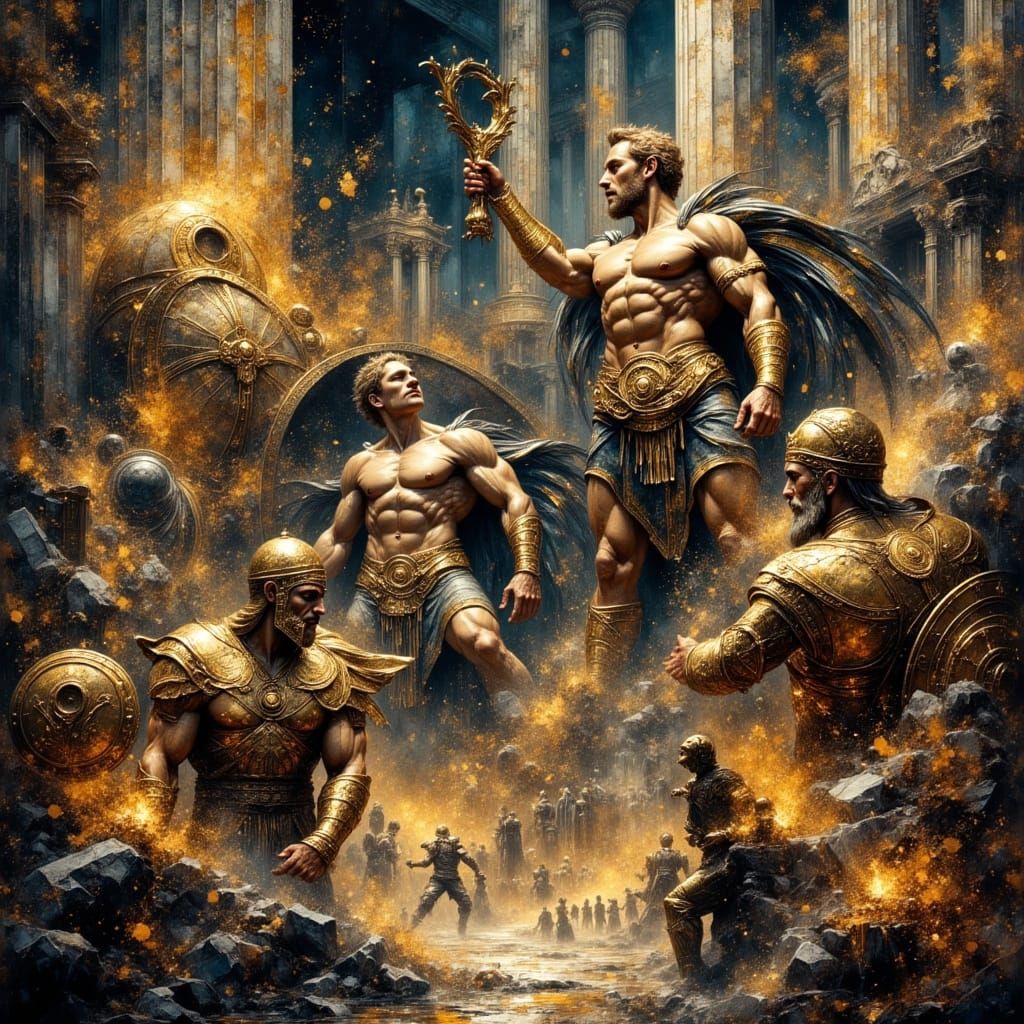 Gigantomachie, Gigantomachy