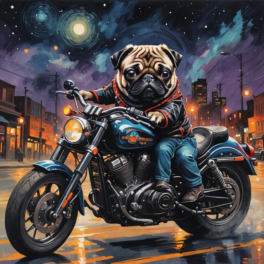 A Cool pug