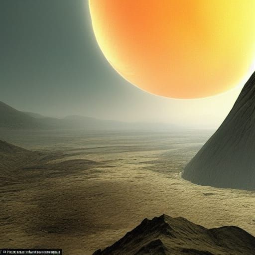 Volcanic Venus: A Cinematic Digital Painting